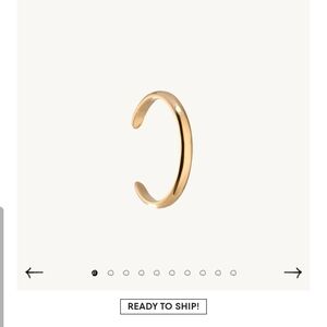 Catbird Gold Ear Cuff